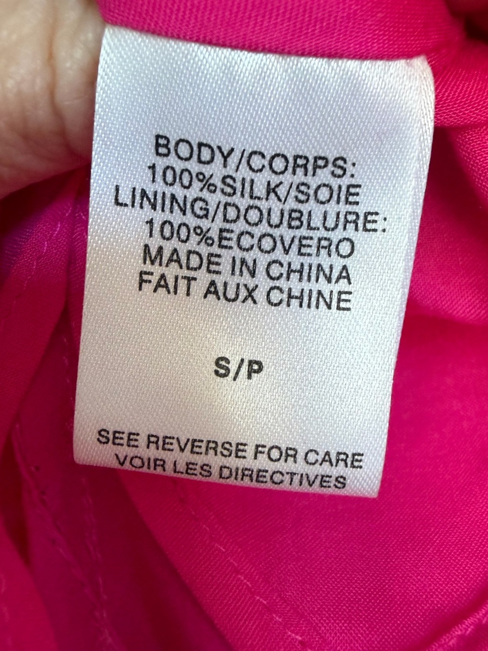 NWOT Cami NYC Damaris Cami in Neon Pink, Size Small - Picture 7 of 8